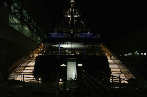 Image for article Superyacht ACE launches at Lürssen